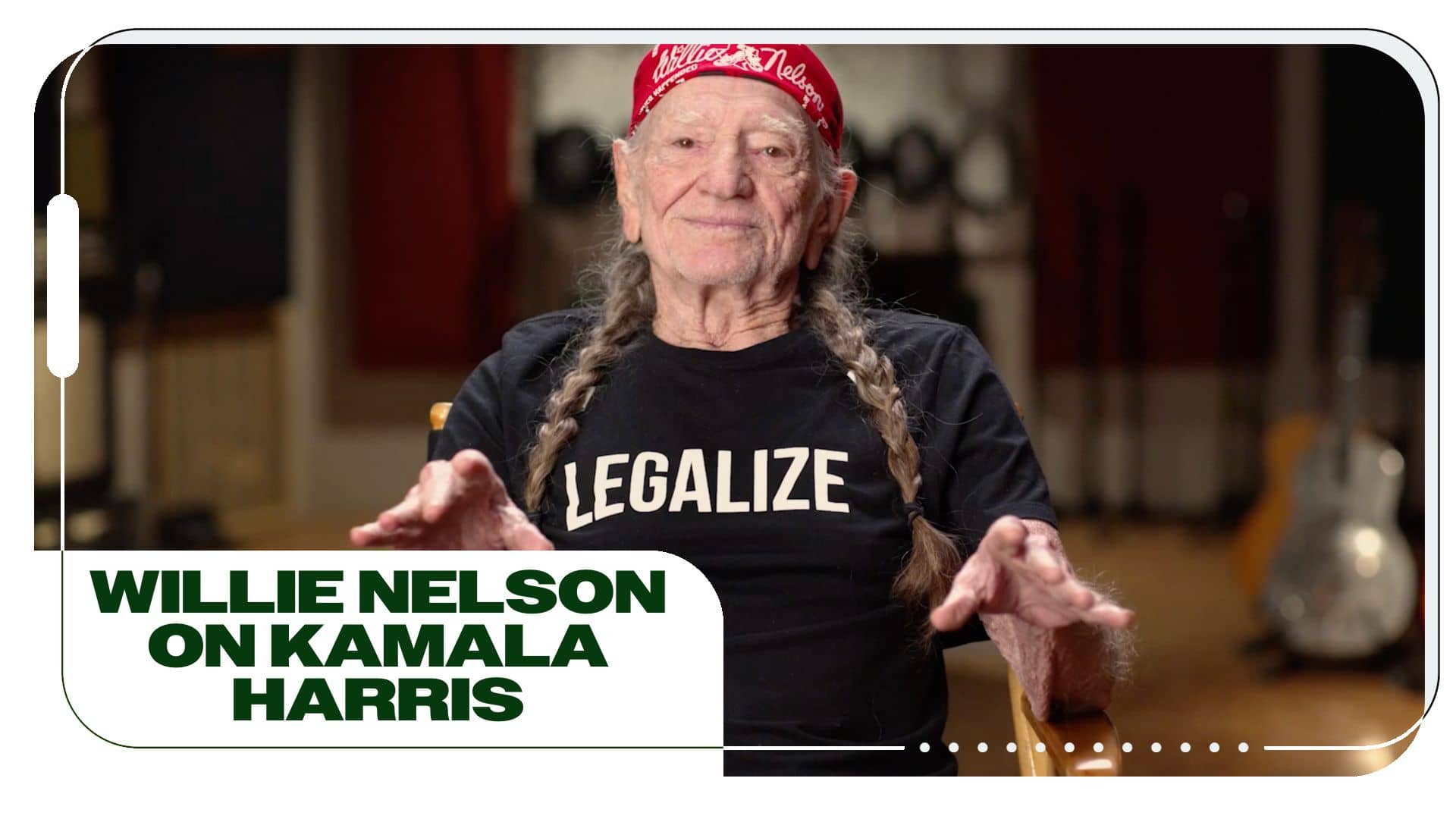 Willie Nelson Hosts ‘Cannabis Community For Kamala’ Event Ahead of ...